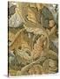 Acanthus Wallpaper, Designed by William Morris (1834-96), 1875-null-Stretched Canvas