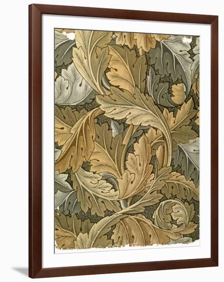 Acanthus Wallpaper, Designed by William Morris (1834-96), 1875-null-Framed Giclee Print