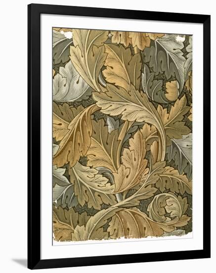 Acanthus Wallpaper, Designed by William Morris (1834-96), 1875-null-Framed Giclee Print