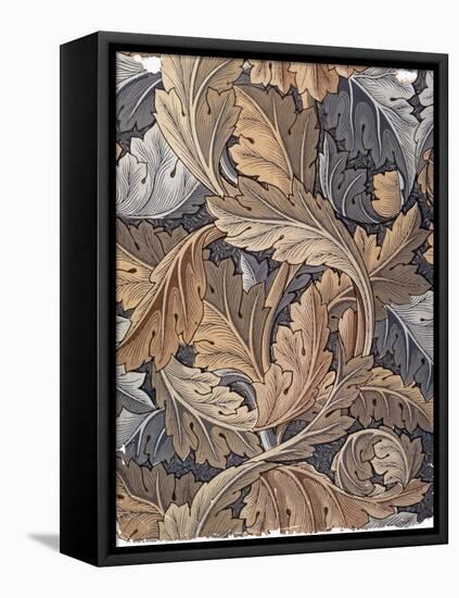 'Acanthus', wallpaper designed by William Morris, 1875-William Morris-Framed Stretched Canvas