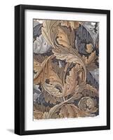 'Acanthus', wallpaper designed by William Morris, 1875-William Morris-Framed Giclee Print