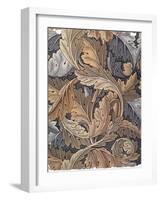 'Acanthus', wallpaper designed by William Morris, 1875-William Morris-Framed Giclee Print