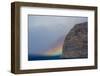 Acantilado De Los Gigantes (Giant's Cliffs) with a Rainbow over the Sea, Tenerife, Canary Islands-Relanzón-Framed Photographic Print