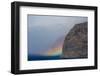 Acantilado De Los Gigantes (Giant's Cliffs) with a Rainbow over the Sea, Tenerife, Canary Islands-Relanzón-Framed Photographic Print