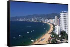 Acapulco Beach, Mexico-Danny Lehman-Framed Stretched Canvas