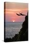 Acapulco Cliff Divers at Sunset-Thom Lang-Stretched Canvas