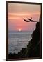 Acapulco Cliff Divers at Sunset-Thom Lang-Framed Premium Photographic Print