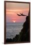 Acapulco Cliff Divers at Sunset-Thom Lang-Framed Photographic Print