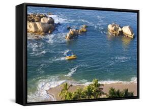 Acapulco, Guerrero State, Pacific Coast, Mexico-Peter Adams-Framed Stretched Canvas