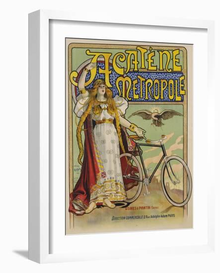 Acatene Metropole Poster-Charles Tichon-Framed Photographic Print