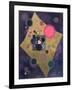 Accent En Rose, 1926-Wassily Kandinsky-Framed Giclee Print