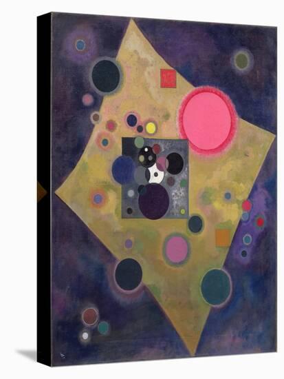 Accent En Rose, 1926-Wassily Kandinsky-Stretched Canvas