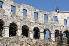 Ancient Roman Amphitheater Pula-accept-Photographic Print