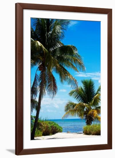 Access to the Beach Paradise - Florida - USA-Philippe Hugonnard-Framed Premium Photographic Print
