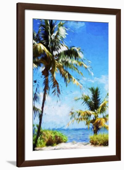 Access to the Sea - In the Style of Oil Painting-Philippe Hugonnard-Framed Giclee Print