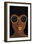 Accessorize I Yellow Lips-Omar Escalante-Framed Art Print