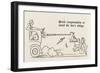 Accident Compensation-William Heath Robinson-Framed Premium Giclee Print