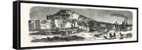 Accident Happened on the Versailles Railway (Left Bank), September 9, 1855, France.-null-Framed Stretched Canvas