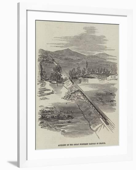 Accident on the Great Northern Railway of France-null-Framed Giclee Print