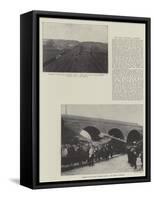 Accident on the Great Northern Railway-null-Framed Stretched Canvas