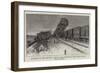 Accident on the Midland Railway Near Sheffield, the Trains after the Collision-null-Framed Giclee Print