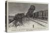 Accident on the Midland Railway Near Sheffield, the Trains after the Collision-null-Stretched Canvas