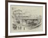 Accident to a Brighton Express Train at Norwood Junction-null-Framed Giclee Print