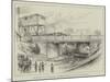 Accident to a Brighton Express Train at Norwood Junction-null-Mounted Giclee Print