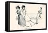 Accident to a Young Man with a Weak Heart-Charles Dana Gibson-Framed Stretched Canvas