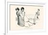 Accident to a Young Man with a Weak Heart-Charles Dana Gibson-Framed Premium Giclee Print