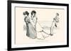 Accident to a Young Man with a Weak Heart-Charles Dana Gibson-Framed Premium Giclee Print