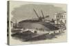 Accident to HMS Perseverance, in Woolwich Dockyard-null-Stretched Canvas