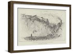 Accident to the Emperor of Russia's Train on the Azov Railway-Henry Charles Seppings Wright-Framed Giclee Print