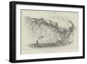 Accident to the Emperor of Russia's Train on the Azov Railway-Henry Charles Seppings Wright-Framed Giclee Print