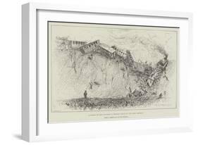 Accident to the Emperor of Russia's Train on the Azov Railway-Henry Charles Seppings Wright-Framed Giclee Print