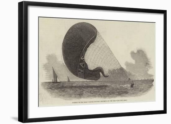 Accident to the Nassau Balloon, Between Gravesend and the Nore-null-Framed Giclee Print