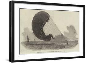 Accident to the Nassau Balloon, Between Gravesend and the Nore-null-Framed Giclee Print