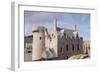 Accommodation and Guardhouse Facing Emerald Coast, View of Fort-La-Latte Castle, France-null-Framed Giclee Print