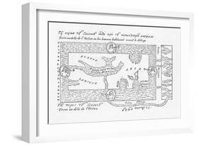 According to Cosmas Indicopleustes and His Contemporaries-Flammarion-Framed Art Print