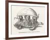 According to Hindu Belief the Earth is Supported on Elephants Standing on a Tortoise-Flammarion-Framed Art Print