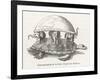 According to Hindu Belief the Earth is Supported on Elephants Standing on a Tortoise-Flammarion-Framed Art Print