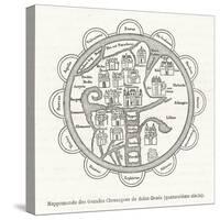 According to the Grandes Chroniques De Saint-Denis-Flammarion-Stretched Canvas