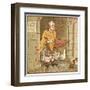 According to Tradition if It Rains-Robert Dudley-Framed Art Print