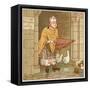According to Tradition if It Rains-Robert Dudley-Framed Stretched Canvas