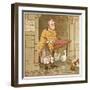 According to Tradition if It Rains-Robert Dudley-Framed Art Print