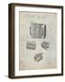 Accordion Patent-Cole Borders-Framed Art Print