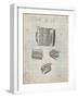 Accordion Patent-Cole Borders-Framed Art Print