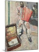 Accordion Player, 1999-Hector McDonnell-Mounted Giclee Print