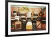 Accordions, Retro-null-Framed Art Print