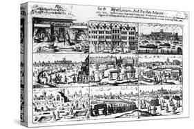 Account of the Great Plague of London in 1665-John Dunstall-Stretched Canvas